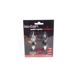 Indicadores LED de carbono Lextek Pico Talaria Sting