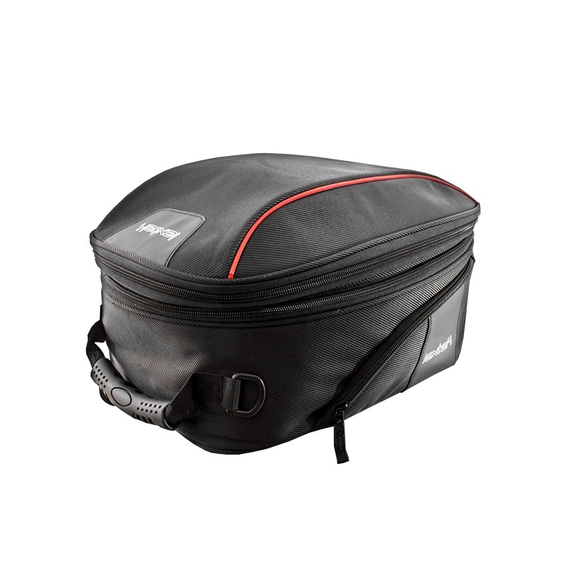 Bolsa de depósito extensible magnética para motocicleta Lextek 28L Talaria Sting