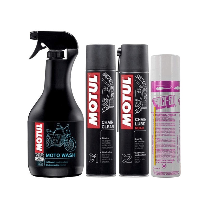 Juego de limpieza de invierno Motul/ACF-50 Talaria Sting