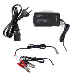 Cargador optimizador de batería Lextek 12v con enchufe de la UE Talaria Sting