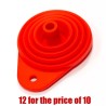 Embudo de silicona plegable Lextek (12 por el precio de 10) Talaria Sting