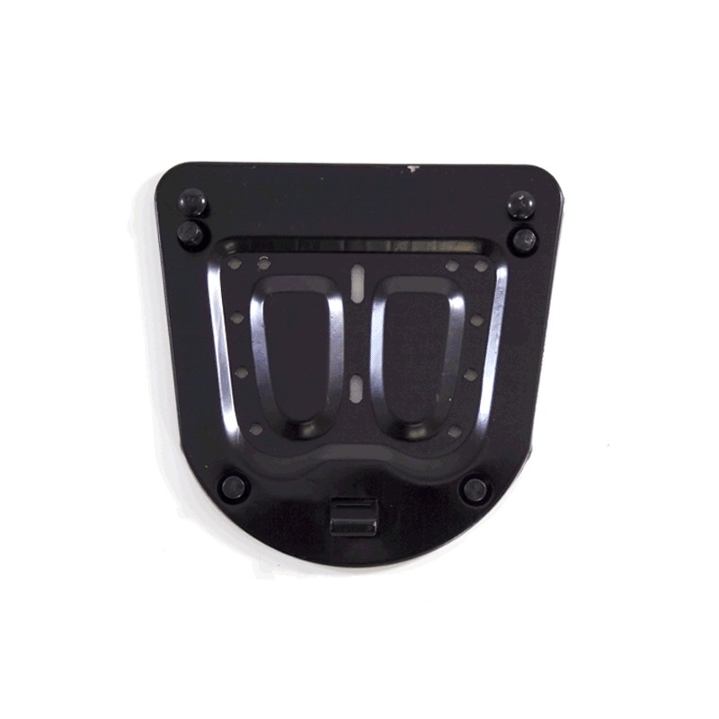 Caja portaequipajes Lextek placa metálica para Topcase 26L Talaria Sting