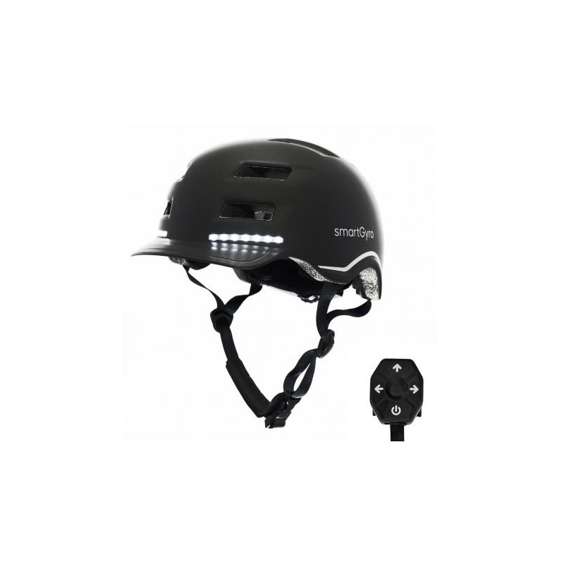 CASCO SMARTGYRO SMART HELMET MAX L (57.5-61 cm) BLACK