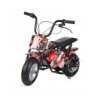 Mini moto eléctrica infantil en varios colores, incluye1 par de ruedines