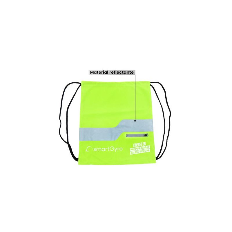 SMARTGYRO BOLSA TRASERA REFLECTANTE VERDE