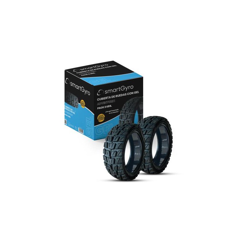 CUBIERTA ADVENTURE 1 (ALLROAD/URBANO) CON GEL ANTIPINCHAZOS PARA SPEEDWAY, ROCKWAY Y CROSSOVER (PACK 2)