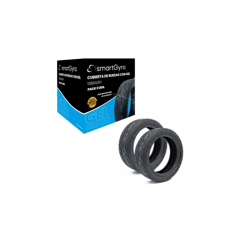 CUBIERTA DE RUEDAS STREET 1 (URBANO) CON GEL ANTIPINCHAZOS PARA SPEEDWAY, ROCKWAY Y CROSSOVER (PACK 2)