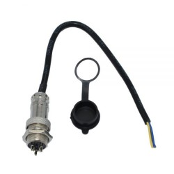 Toma de carga de 3 pin GX16
