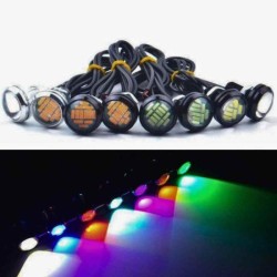 Luz Led ojo de Aguila (pack de 2 luces) Blanco.