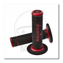 PUÑOS DOMINO NEGRO/ROJO D.22MM L.118MM CERRADO