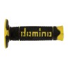 PUÑOS DOMINO NEGRO/AMARILLO D.22MM L.120MM CERRADO