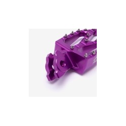 Juego de estriberas Talaria Sting Full-E Charged Aluminio Morado