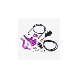 Pedal de freno trasero morado con carga Full-E de aluminio paraTalaria Sting TL3000