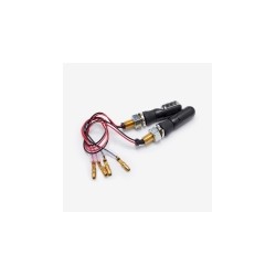 Intermitente mini LED negro...