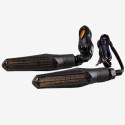 Indicadores LED negros mate...
